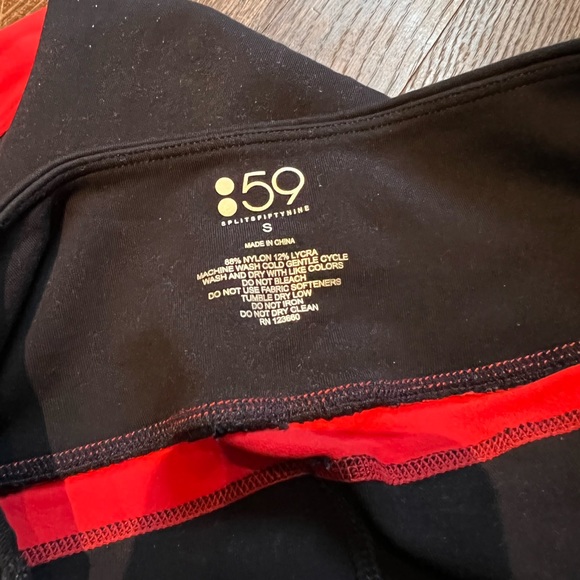 Splits59 Dream High Waist Legging Size Small in Navy/Red - Picture 7 of 7